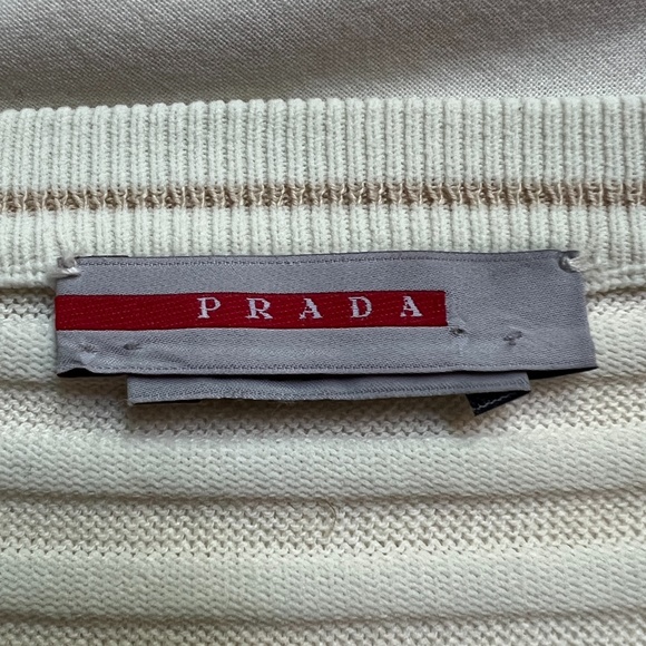 Prada Short-sleeve Lightweight Sweater - Picture 6 of 7